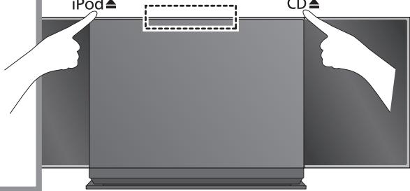 PANASONIC SC-HC38DBEG - Kies "IPOD_DOCK" als de bron - 4
