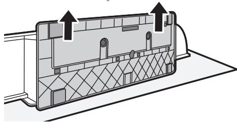 PANASONIC SC-HC38DBEG - Instructions pour le montage mural - 3
