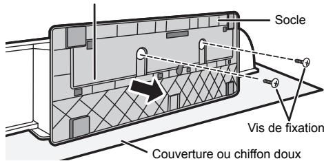 PANASONIC SC-HC38DBEG - Instructions pour le montage mural - 1