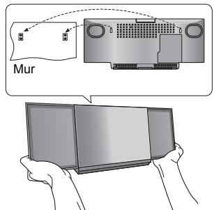 PANASONIC SC-HC38DBEG - Instructions pour le montage mural - 9