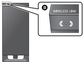 PANASONIC SC-HTB520 - krok 4 Bezprzewodowe połęczenia aktywnego subwooofera - 2