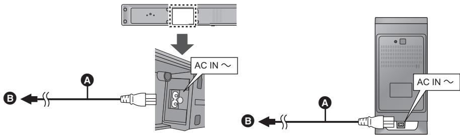 PANASONIC SC-HTB520 - Schritt 3 Netzkabelanschluss - 1