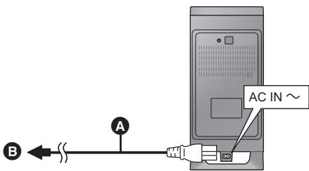 PANASONIC SC-HTB520 - Punto 3 Collegamento cavo di alimentazione CA - 2