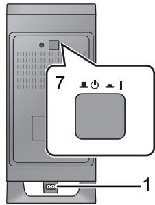 PANASONIC SC-HTB520 - Questa unità e il subwoofer attivo (Parte posteriori) - 2