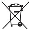 PANASONIC SC-HTE80EG - Smaltimento di vecchie apparecchiature e batterie Solo per l'Unione Europea e Paesi con sistema di riciclaggio - 2
