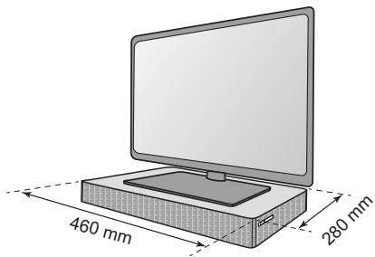 460 mm 280 mm