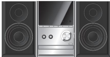 PANASONIC SC-PM200 - Colocacion de los altavoces - 1