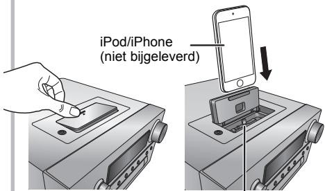 PANASONIC SC-PMX7DBEG - Kies "iPod\_Dock" als de bron - 1