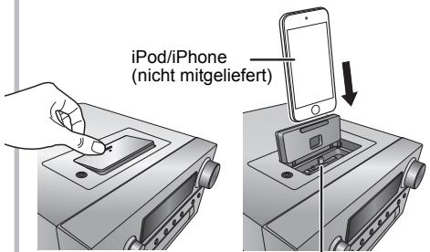 iPod/iPhone (nicht mitgeliefert)