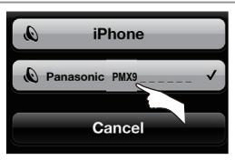 PANASONIC SC-PMX9EG - dall'icona AirPlay - 3