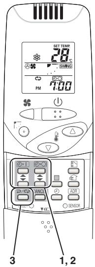 PANASONIC CZ-RWSK2 - Utilisation du minuteur - 1