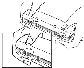 PANASONIC EW-DL82 - Jeśli górna część futerału odłączyła się - 1