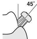PANASONIC EW-DL82 - How to apply/move when brushing your teeth - 1