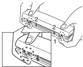 PANASONIC EW-DL82 - If the top case has come off - 1