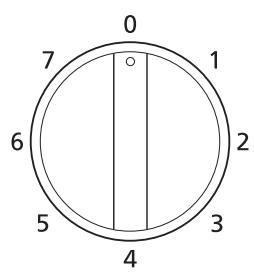 PANASONIC HLDW165S - Power setting dial - 1