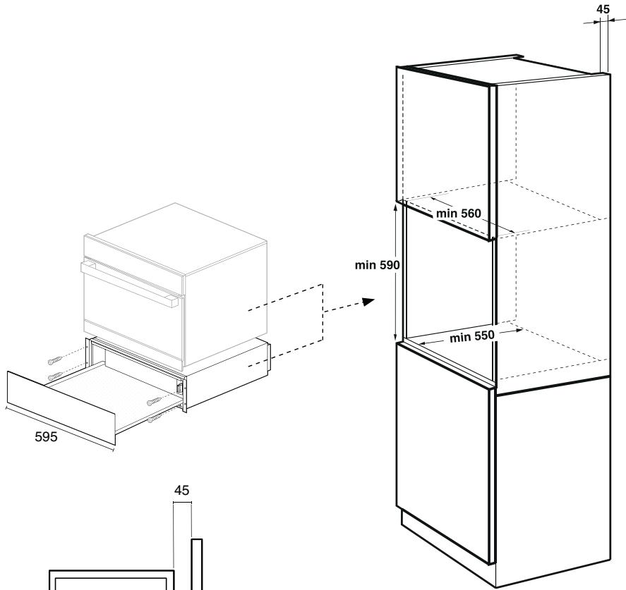 PANASONIC HLDW165S - Dimensions - 1