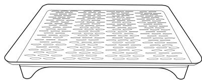 PANASONIC HLS-X485B - Plastic trivet - 1