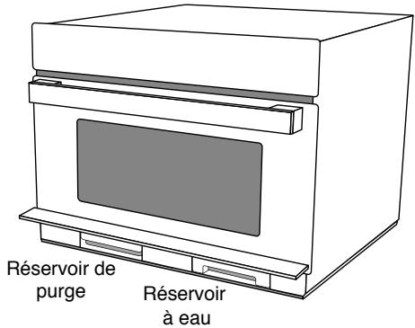 PANASONIC HLS-X485B - Réserveir à eau et réservoir de purgege - 1