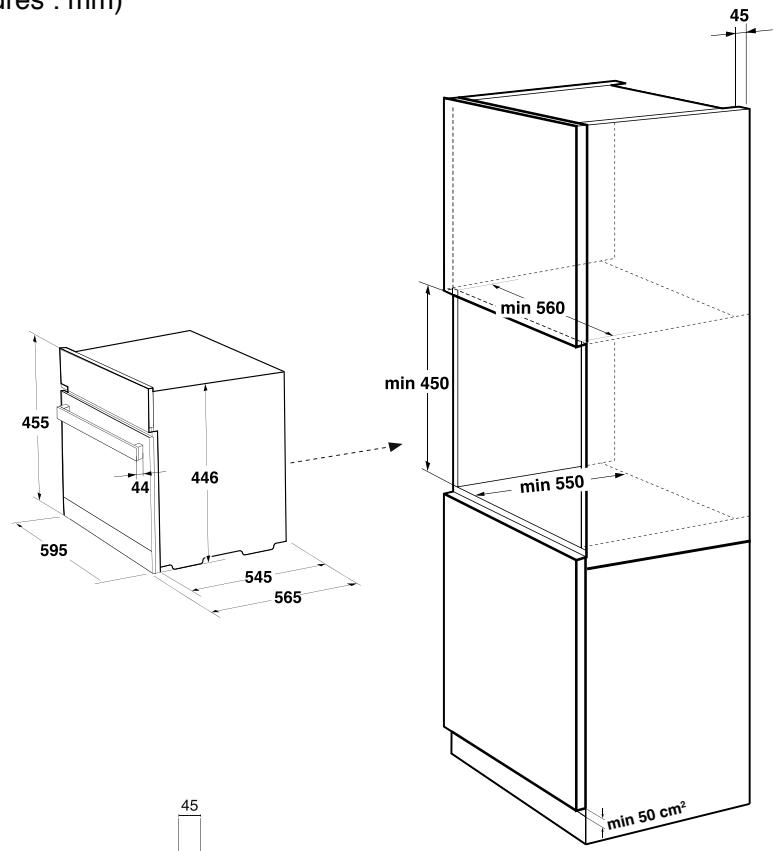 PANASONIC HLS-X485S - Dimensions - 1