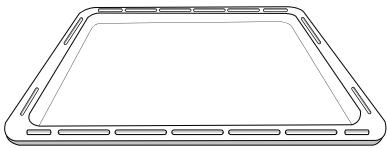 PANASONIC HLS-X485S - Plateau émaillé - 1