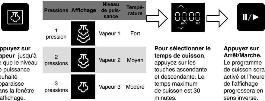 PANASONIC HLS-X485S - Cuisson en mode vapeur - 1