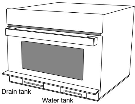 PANASONIC HLS-X485S - Water tank and drain tank - 2