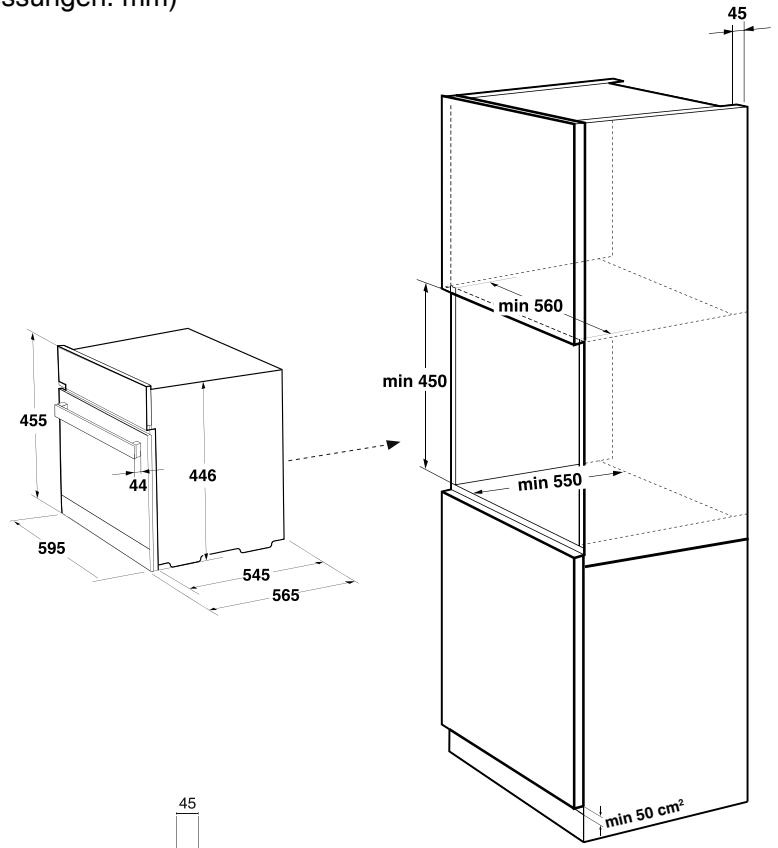 PANASONIC HLS-X485S - Abmessungen - 1