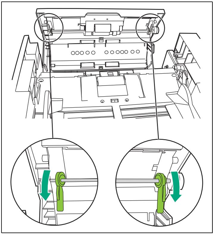 PANASONIC KV-S2046C SERIES - ■ Replacing the paper feed roller module - 3