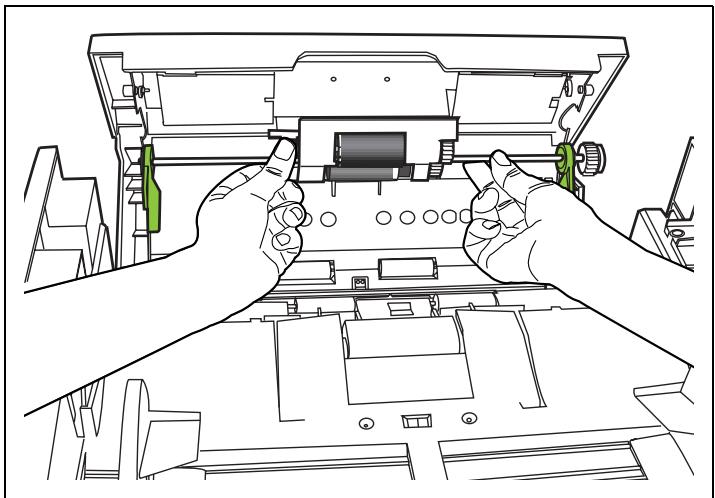 PANASONIC KV-S2046C SERIES - ■ Replacing the paper feed roller module - 6