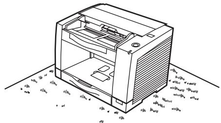 Technical diagram of an electronic device with labeled components and coordinate axes