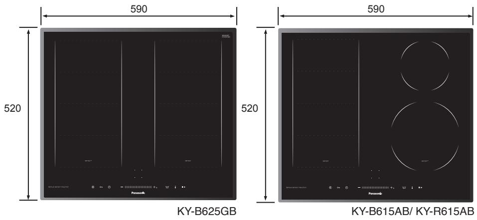 PANASONIC KYB625GB - Top View - 1