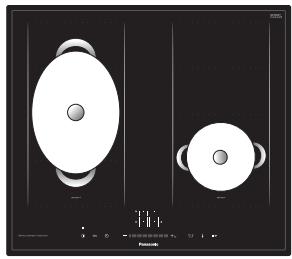 PANASONIC KYB625GB - Utilisation des zones de cuisson flex en une seule - 3