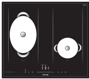 PANASONIC KYB625GB - Touch slider to set the power level. - 1