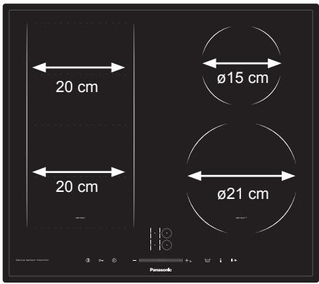 PANASONIC KYB625GB - Residual Heat Indicator - 2