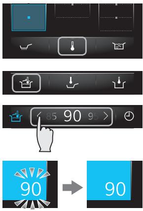 PANASONIC KYT935XLEPG - Available on the cooking zone with sensor ^+ . - 1