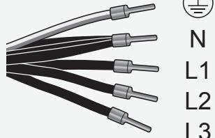 PANASONIC KYT935XLEPG - ■ Dreiphasenanschluss (380-415 V 3N\~ 50 Hz) - 1