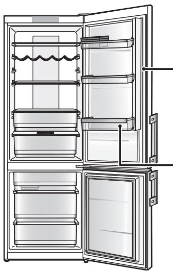 PANASONIC NR-BN31EW1 - Vrieskast - 2