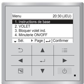 PANASONIC S125MW1E5 - Sélectionnez l'élément à régler. - 2