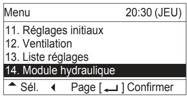PANASONIC S125MW1E5 - Fonction du module hydraulique - 2