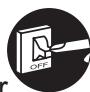 PANASONIC S125MW1E5 - ! WARNING - 4