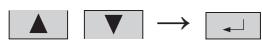 PANASONIC S125MW1E5 - Selecteer het item dat u wilt instellen. - 1