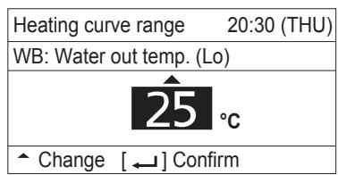 PANASONIC S125MW1E5 - ■ Heating curve range (Bereik verwarmingscurve) - 4