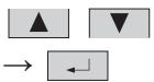 PANASONIC S125MW1E5 - Select the item to set. - 1
