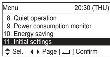 PANASONIC S80MW1E5 - Selecteer het item dat u wilt instellen. - 6