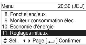 PANASONIC S80MW1E5 - Sélectionnez l'élément à régler. - 3