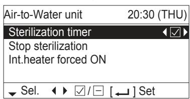 PANASONIC S80MW1E5 - ■ Sterilization timer - 1