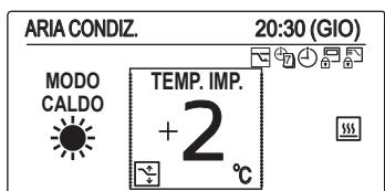 PANASONIC S80MW1E5 - - Temperatura impostata - 1