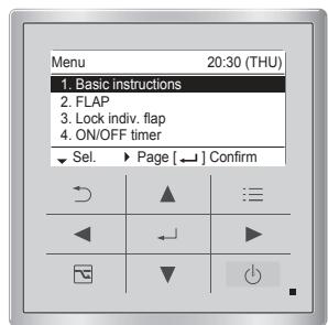 PANASONIC S80MW1E5 - Selecteer het item dat u wilt instellen. - 5