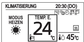 PANASONIC S80MW1E5 - Eingestellte Temperatur - 5