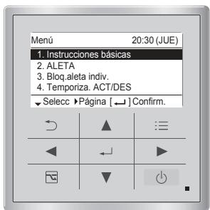 PANASONIC S80MW1E5 - SeLECTIONE el elemento que desee ajustar. - 2